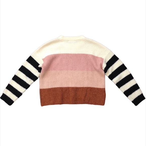 URBAN OUTFITTERS Truly Madly Deeply Caroline Striped Colorblock Soft Sweater UO - Picture 9 of 9